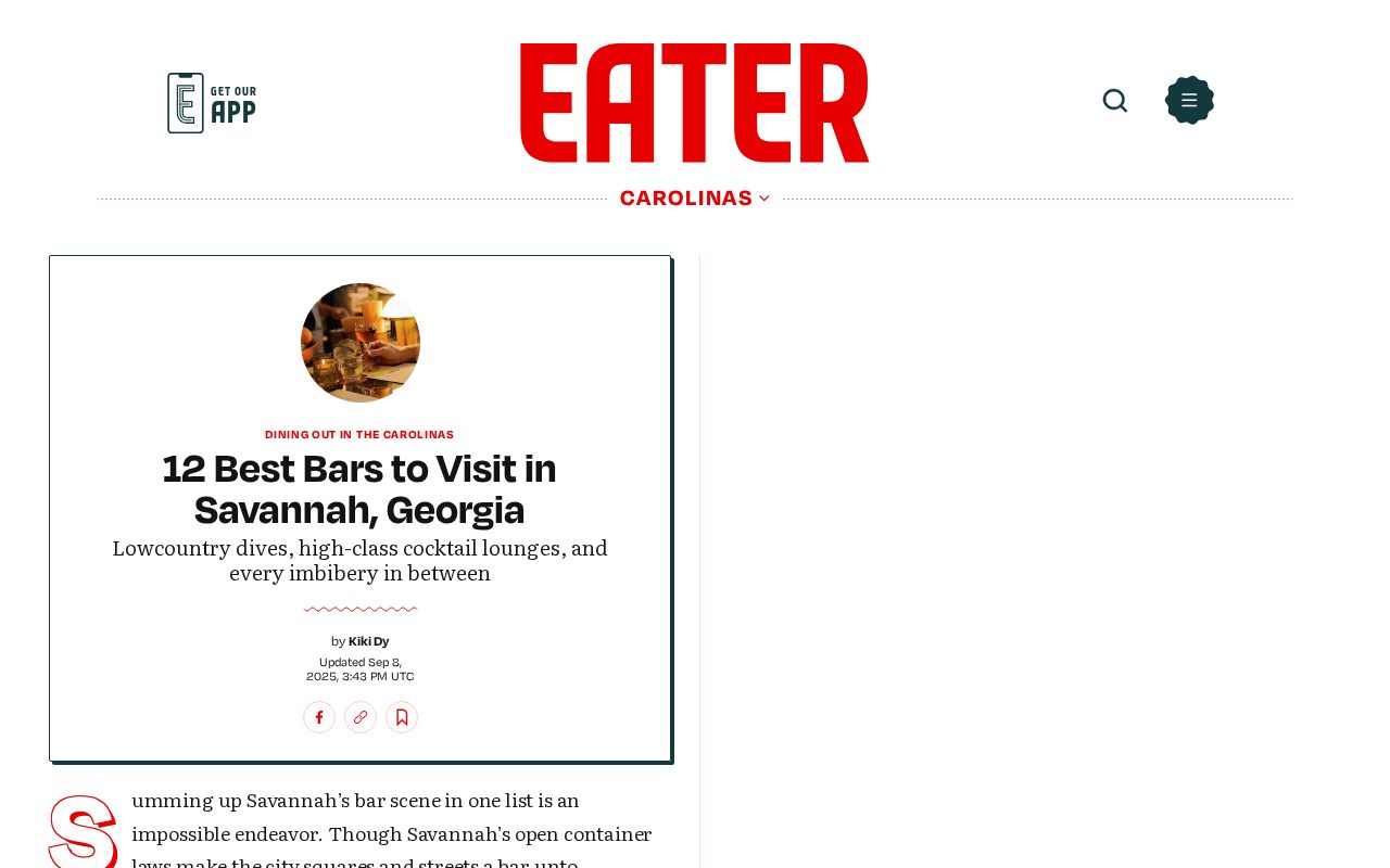 Eater Carolinas: 12 Best Bars to Visit in Savannah, Georgia